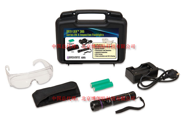 電池操作OPTI-LUX&trade; <wbr>365系列長波(UVA)LED紫外燈 <wbr>簡介